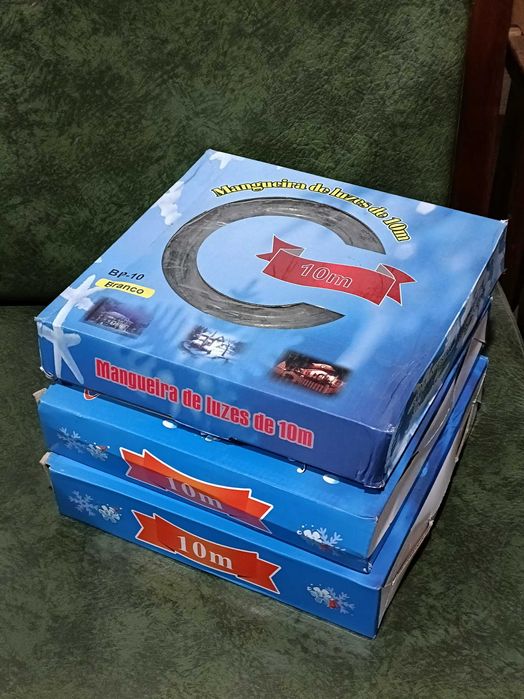 Mangueira de Luzes LED Coloridas 10 M, BP-10