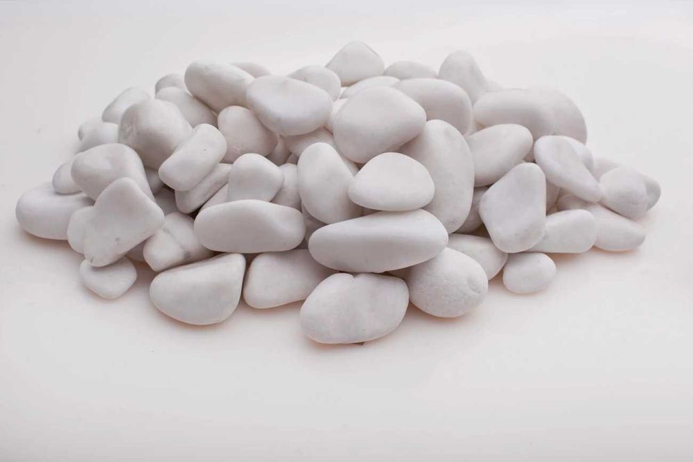 Otoczak / Grys White Angel – kamień ozdobny | 1000 kg | Dostawa !