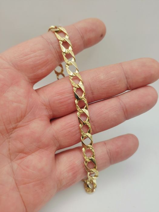 Złota Bransoletka Pr.585 14K Nowa 22,5cm