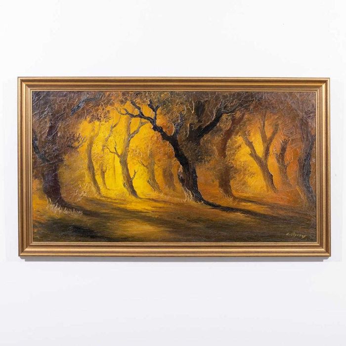 Correia de Morais, "Floresta", óleo s/ tela