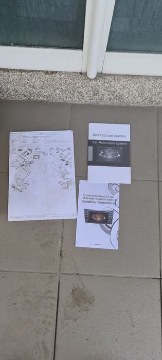 Radio para mercedes E classe