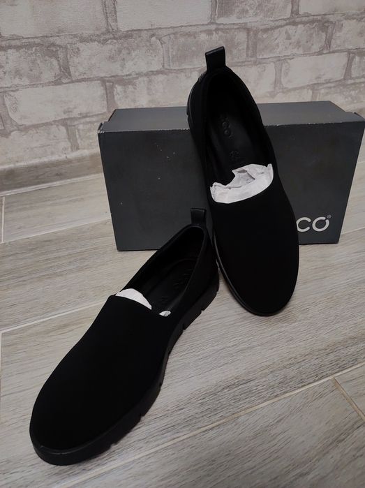 Продам женские мокасины  слипоны ECCO осень, весна