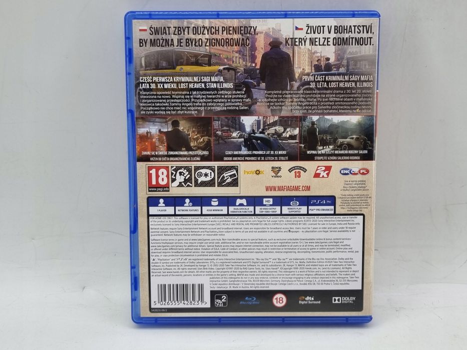 Mafia definitive edition ps4