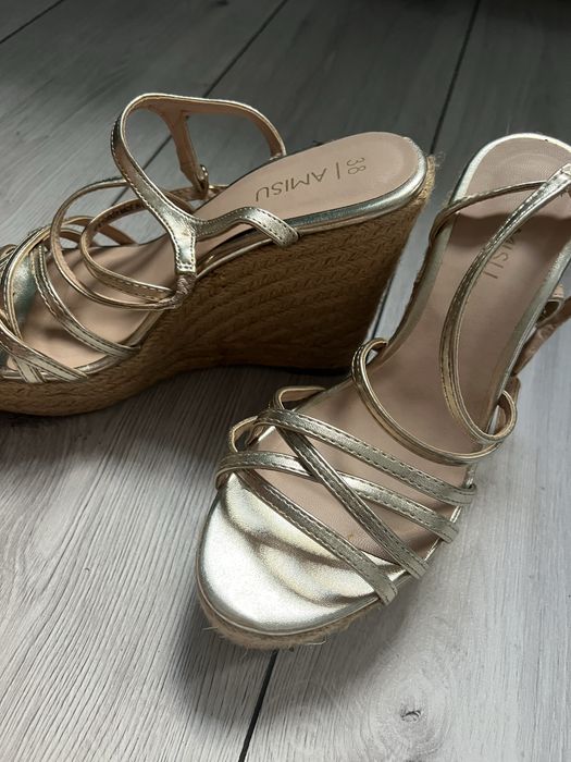 Buty koturny sandaly 38