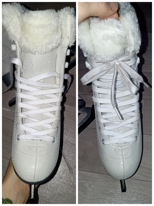 Łyżwy figurowe Oxelo ocieplane 35-36