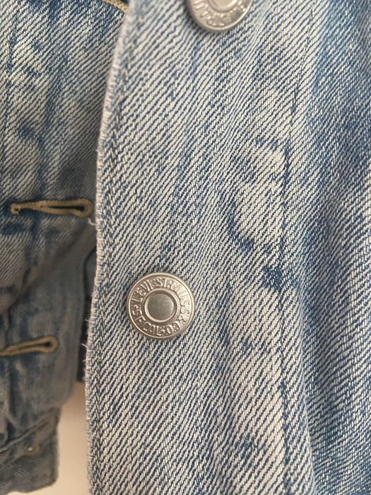 Levi’s kurtka jeansowa Trucker damska ripped