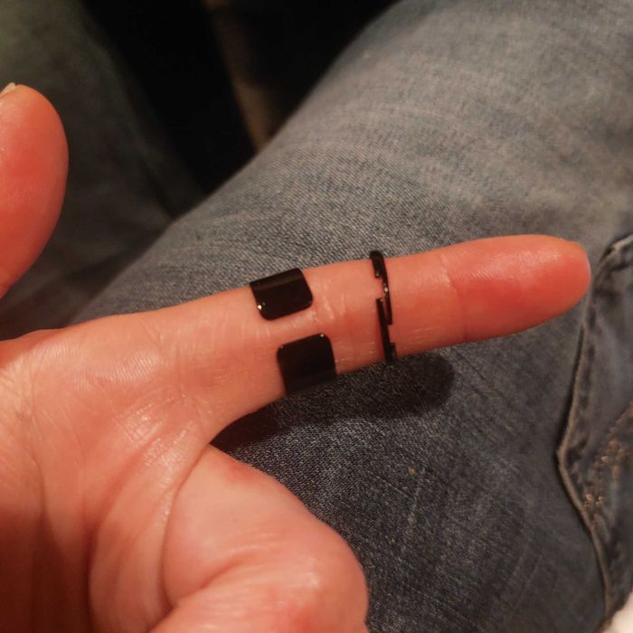 Komplet pierscionkow