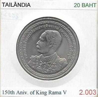 Tailândia - - - - - Moedas Comemorativas