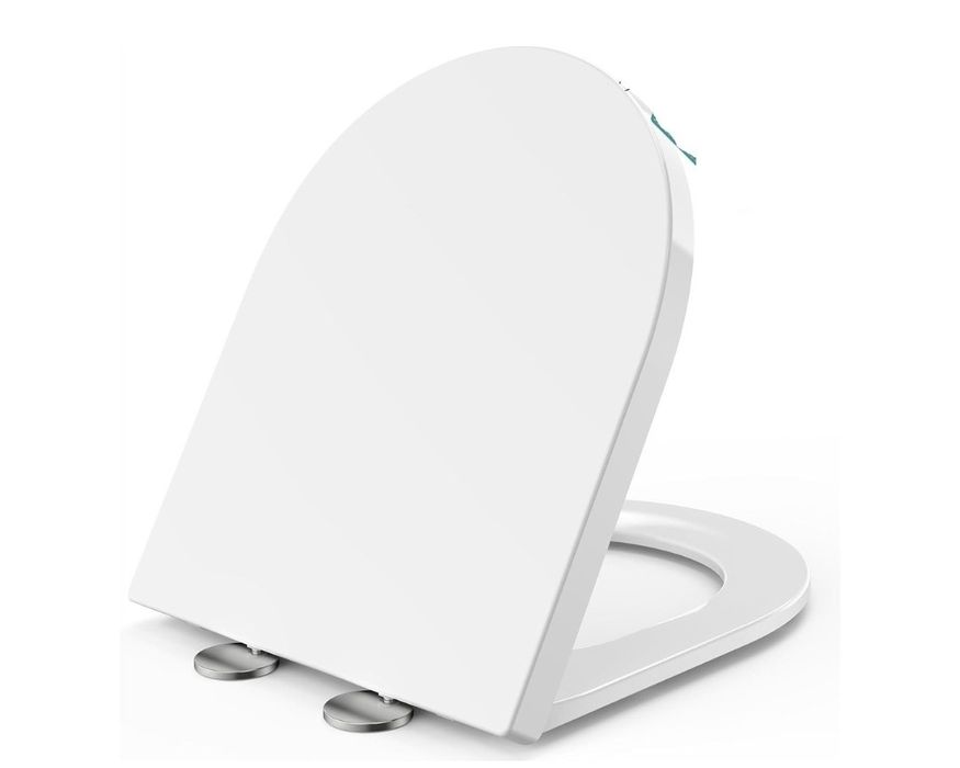 Deska sedesowa WC Meejee biała 430x260 mm, kształt D