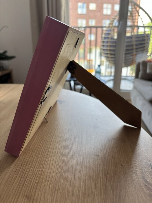 Różowa ramka na zdjęcie 15x20 cm