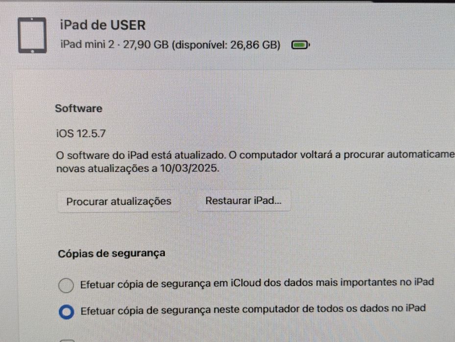 iPad mini 2 como novo