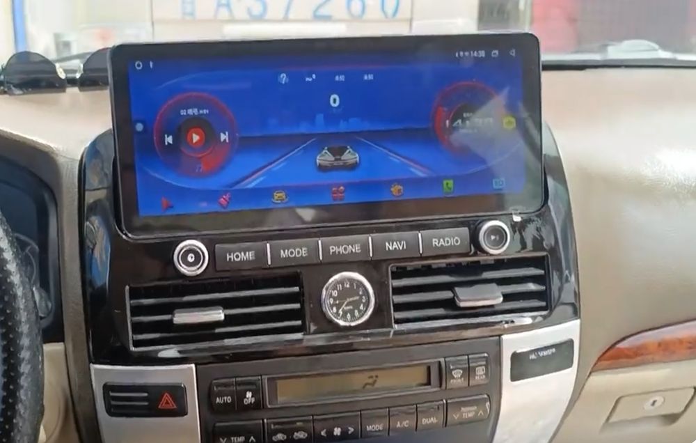 Автомагнитола Toyota Prado 120,150 Land cruiser 200 200android 12.3" GPS WiFi