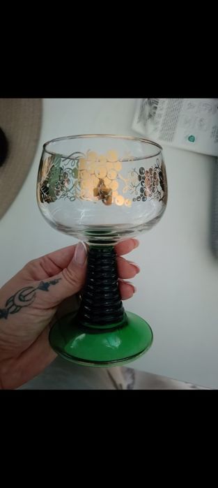 Kieliszeki 6 sztuk do wina Romer w stylu niemieckim