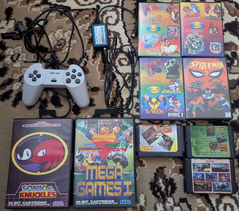 Картриджи сега мега драйв генезис  Соні плейстейшен 1 та 3