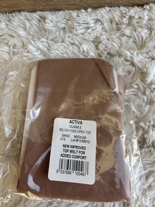 Pończochy uciskowe klasy 2