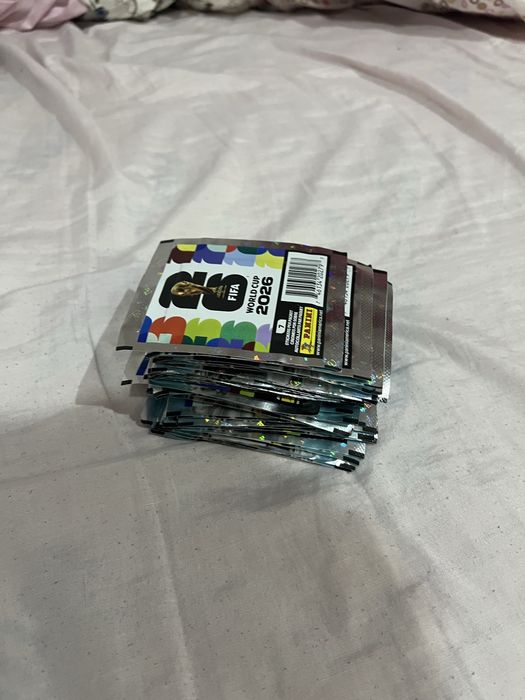 Saquetas cromos mundial 2026