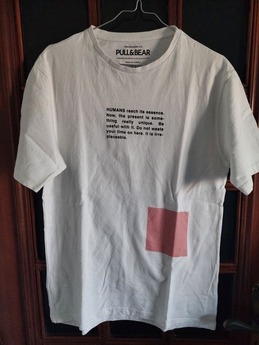 T-shirt Branca Pull&Bear