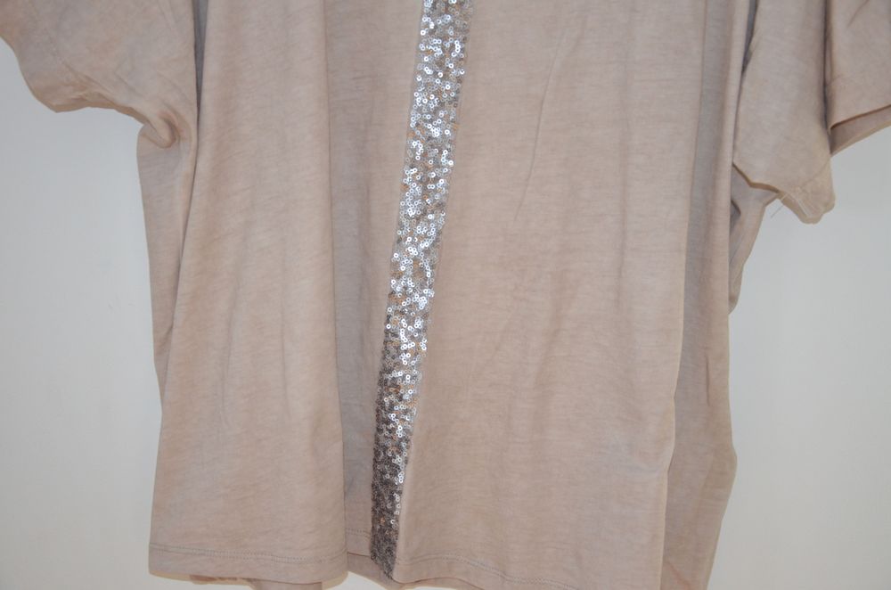 Laura Kent beżowy t-shirt r. 48/50