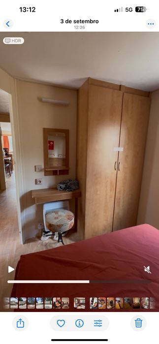 Mobile Home T3 Grande 12x4 em perfeito estado