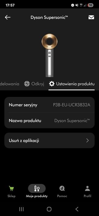 Suszarka do włosów Dyson HD07
