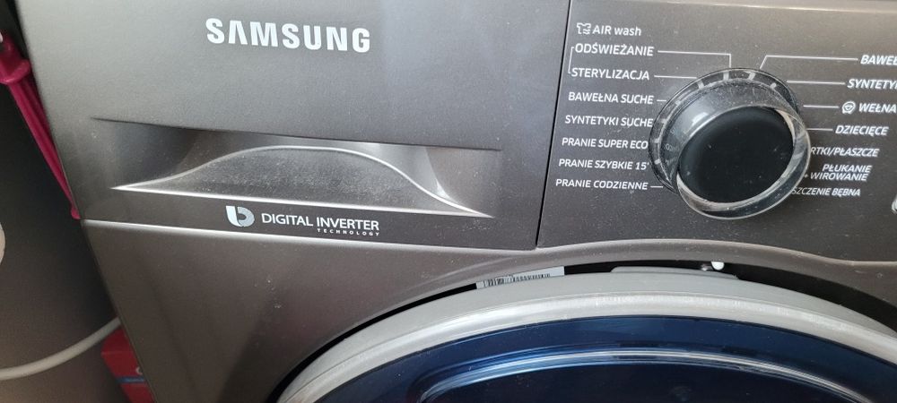 Pralko suszarka samsung wd80k5a100x - cała na części.