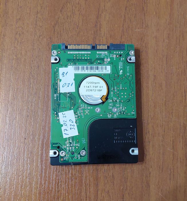 Жосткий диск HDD 320 GB. В робочому стані