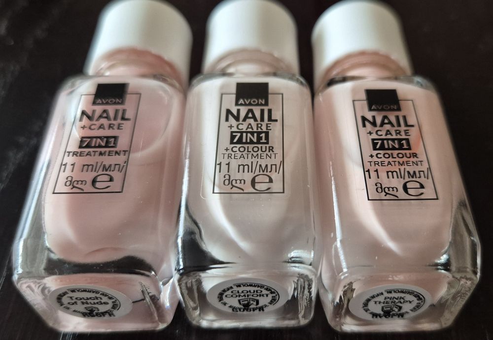 Avon Nail Care kuracja do paznokci 7 w 1 Touch of Nude kolory