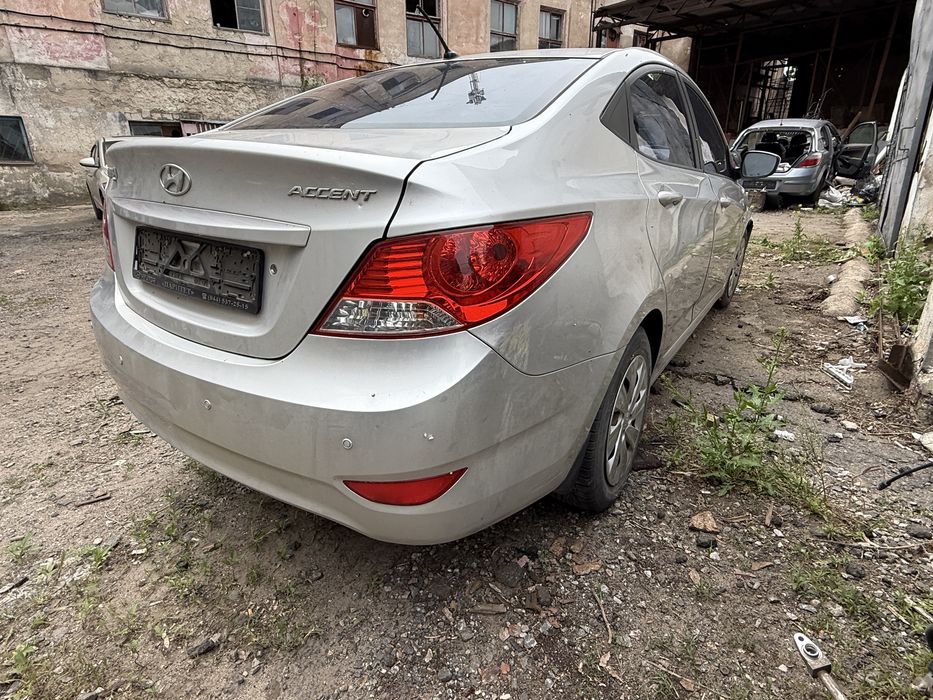 Разборка Hyundai Accent 2011 1.6 газ бензин механика