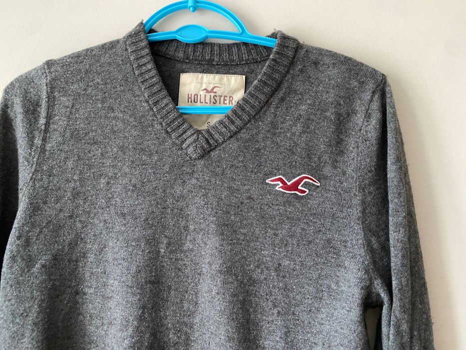 Sweter hollister rozm S z dodatkiem wełny