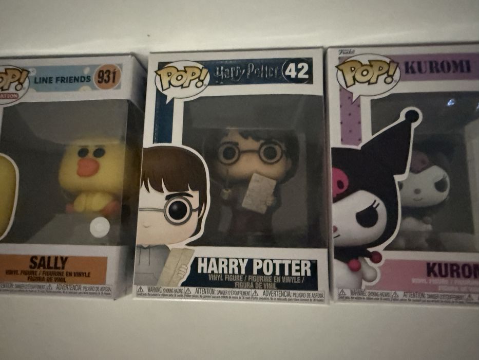 funko-harry, sally, kuromi