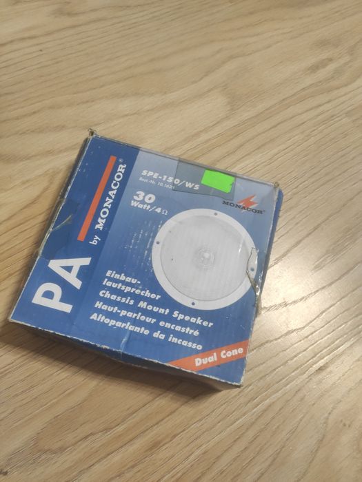 Врізний динамік Monacor SPE-150/WS 30W 4 Ohm