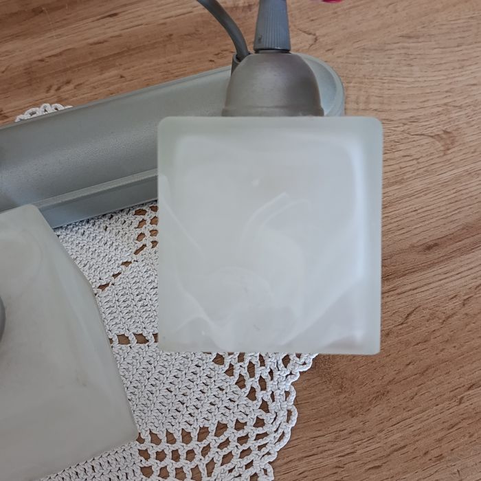 Lampa sufitowa, vintage PRL