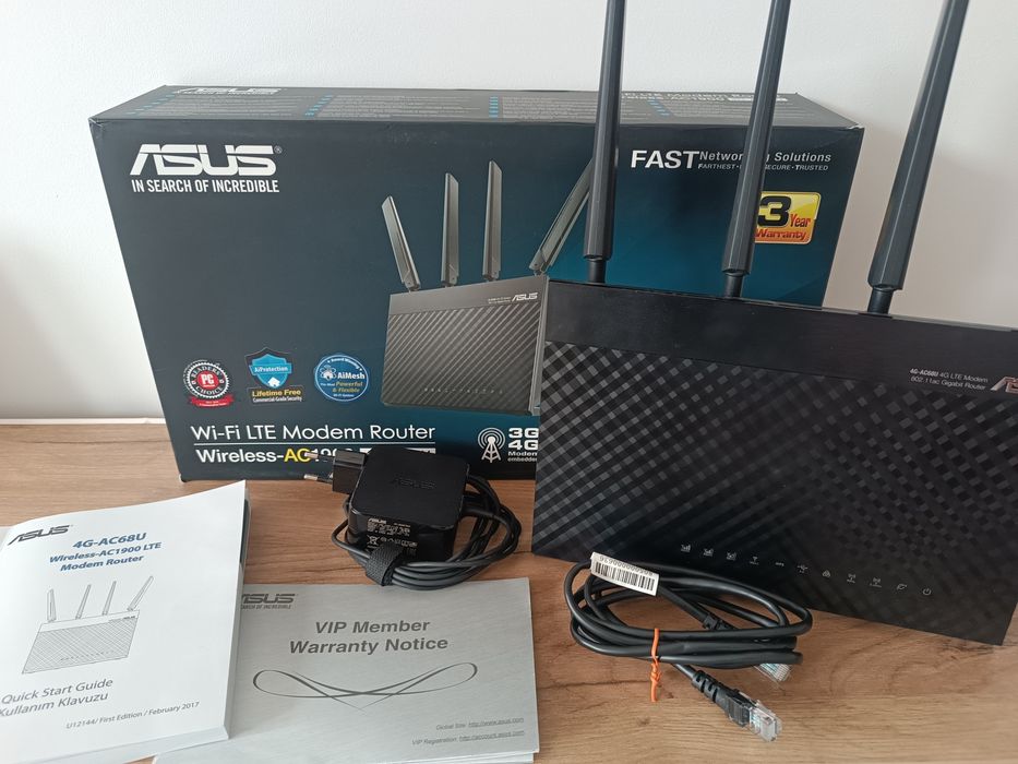 Router ASUS 4G-AC68U LTE