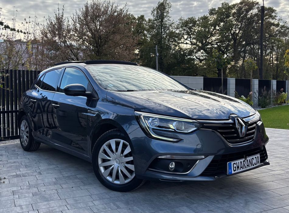 Renault Megane Bose! Duża Navi! Kamer Cofania! Szyberdach! Parktronic! Bezwypadkowy!