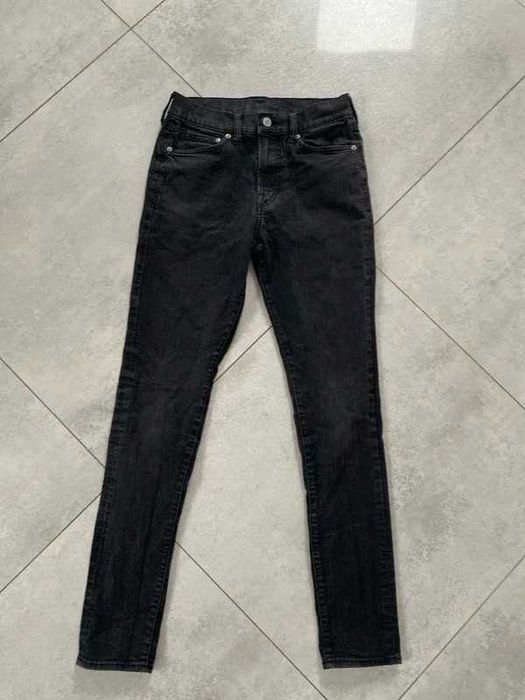 Czarne Spodnie skinny Amisu, New Yorker