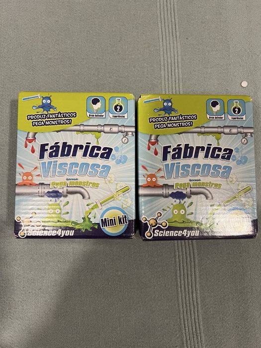 Mini Kit Fábrica Viscosa - Pega Monstros da Science4you