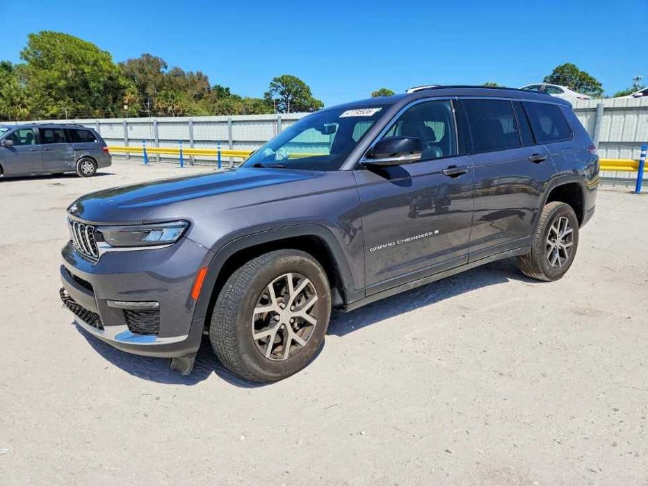Разборка Jeep Grand Cherokee  WL  Джип Гранд Чероки ВЛ 2022+  Комплект Ляда Кришка Багажника Бампер Задній Фонарь Стоп Підсилювач задній