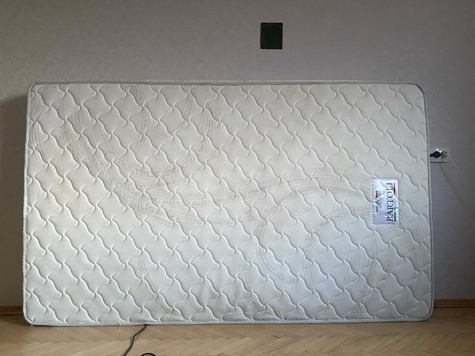 Матрац ортопедичний безпружинний Bartoli + наматрацник (торг)