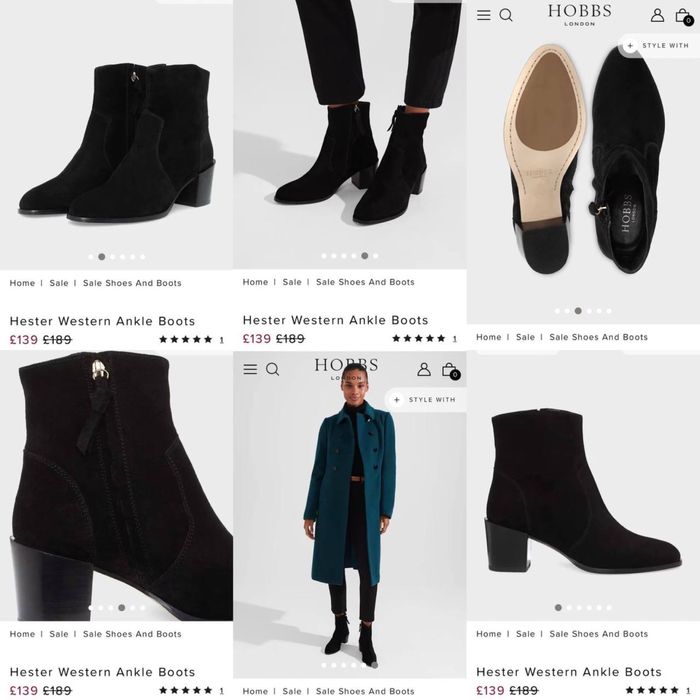 Hobbs черевики замшеві