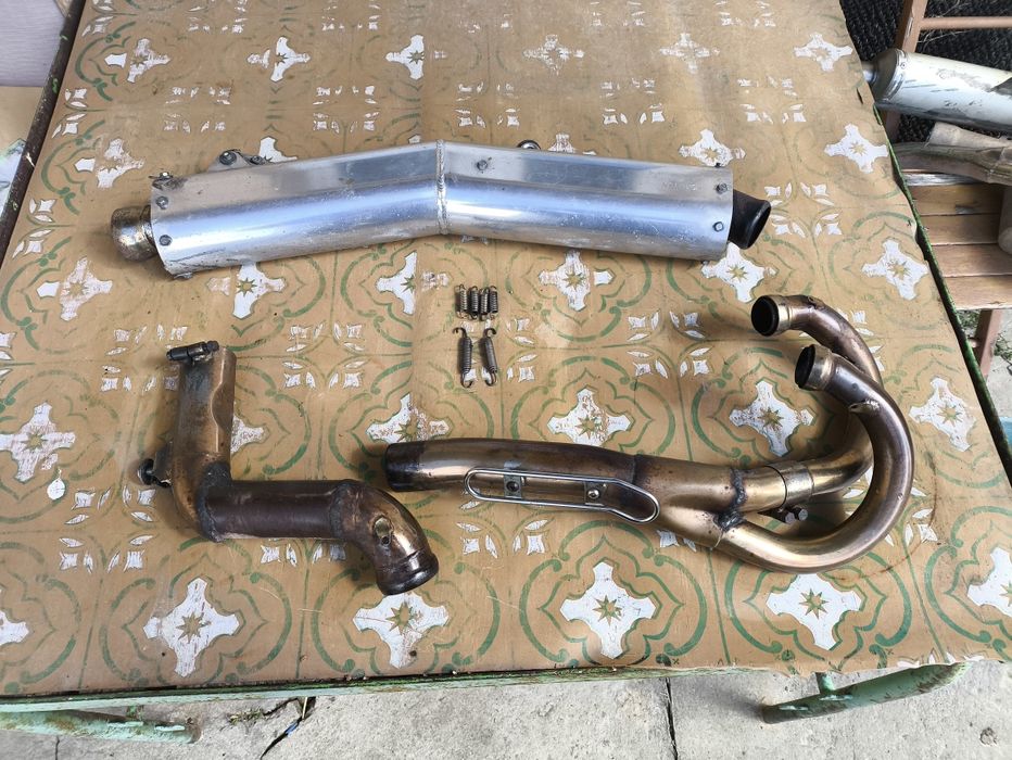 KTM Lc4 wydech tłumik kolektor komplet