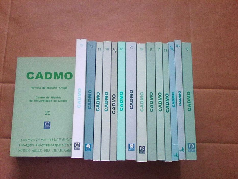 Revista Cadmo Conjunto 16 volumes
