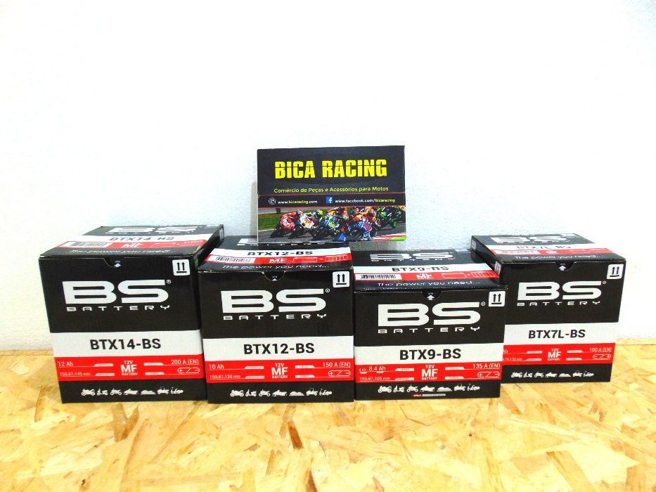 Baterias Moto Btx14-bs Btx12-bs btz14s-bs btx9-bs btx7l-bs btz12s-bs