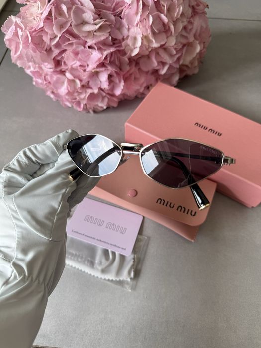 Жіночі сонцезахисні Окуляри MiuMiu нові графіт