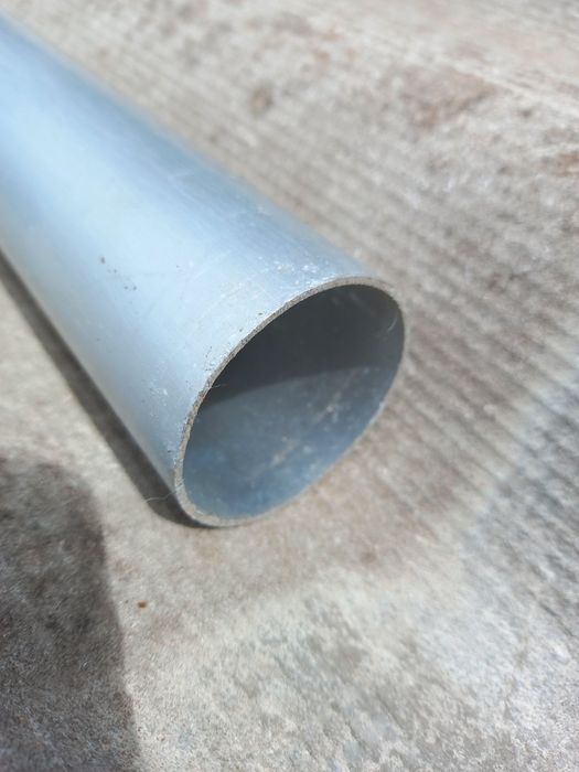 Труба алюминиевая дюралевая диаметр 110 длина 2м + 50 длина 2,16м