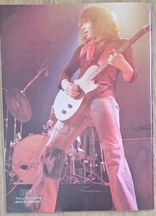POP 6/1975. Великий постер Deep Purple.Німецький журнал.