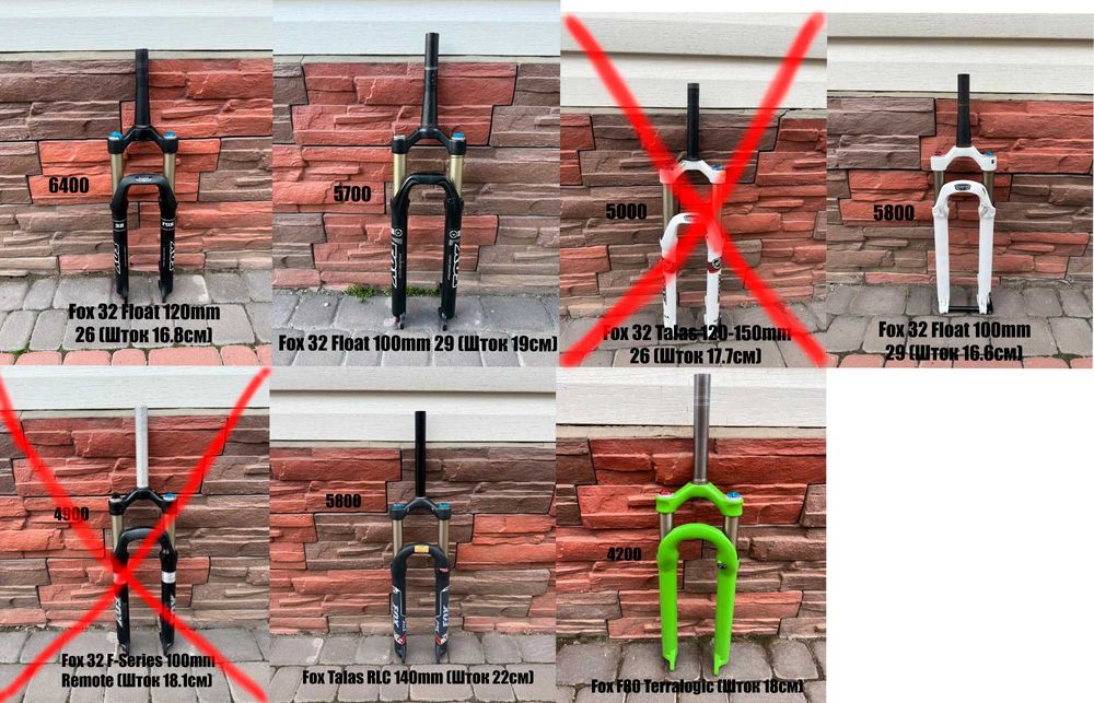 Fox 38 36 34 32 Float,Talas,Kashima