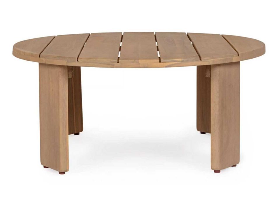 Stolik kawowy ogrodowy PABLO z drewna akacjowego 100x80x35cm Bizzotto