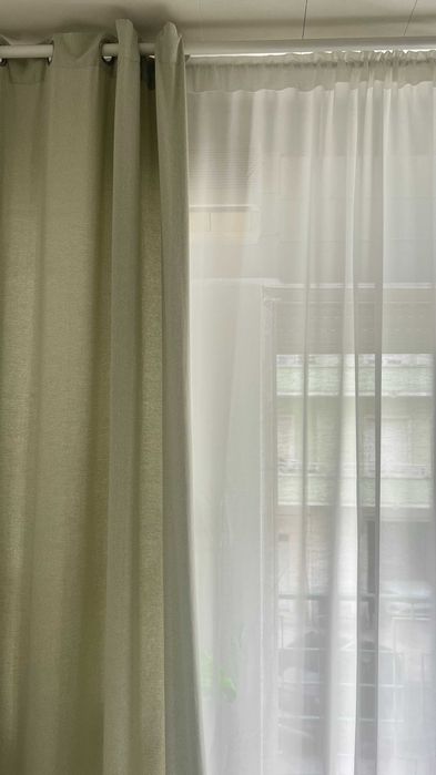 Conjunto de dois cortinados