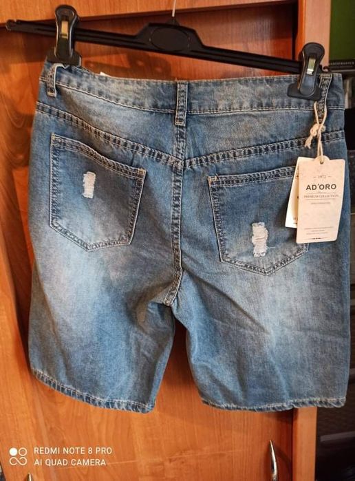 Rybaczki jeansowe S