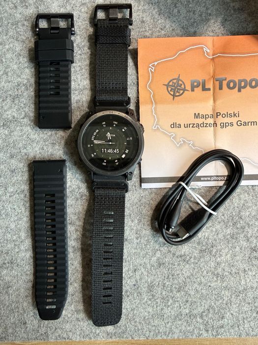 Garmin TACTIX 7 OLED z mapami TOPO